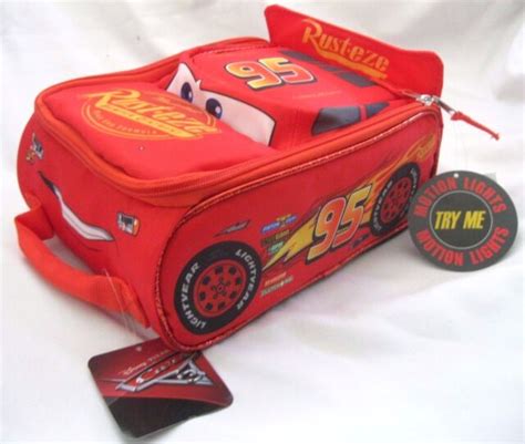 lightning mcqueen metal lunch box|lightning mcqueen backpack walmart.